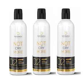 Kit 03 Progressiva Not Cry More Borabella 350ml