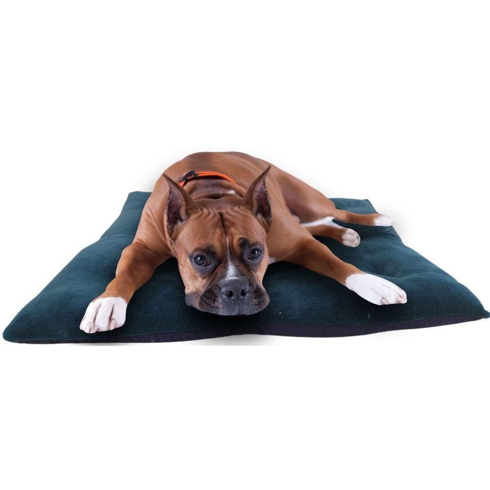 Almofada Pet Tufão Gg Luxo Confortavel Macia Gato E Cachorro Verde Escuro