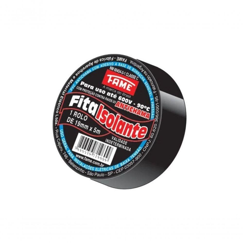 Fita Isolante Fame - 19mm X 5m