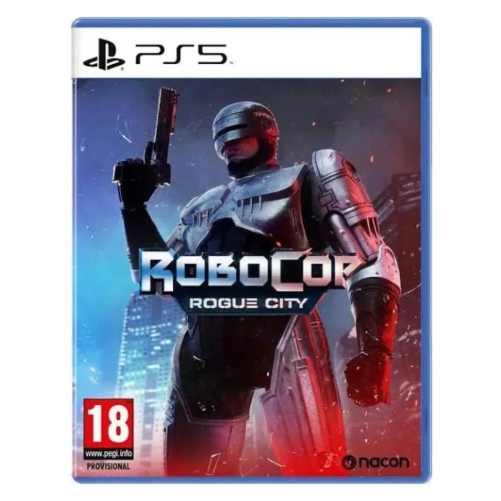 Jogo Robocop Rogue City Ps5 Europeu Peji