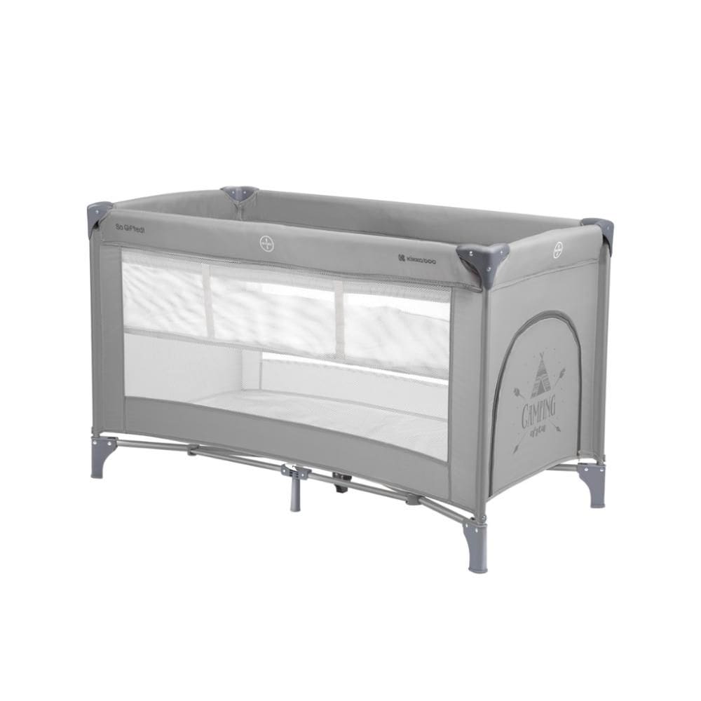 Berço Dobrável So Gifted Grey - Kikka Boo