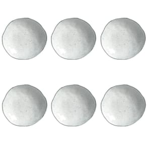 Conjunto de Pratos Fundos 06 Peças Orgânico Echo Porto Brasil