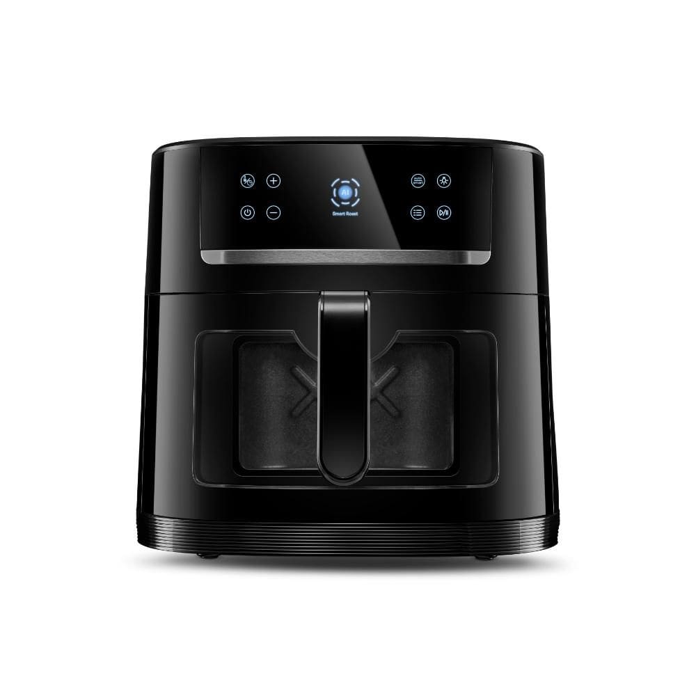 Fritadeira Elétrica Air Fryer Sem Óleo Fischer Smart 8L com Painel Digital e 12 Funções Preto 127V