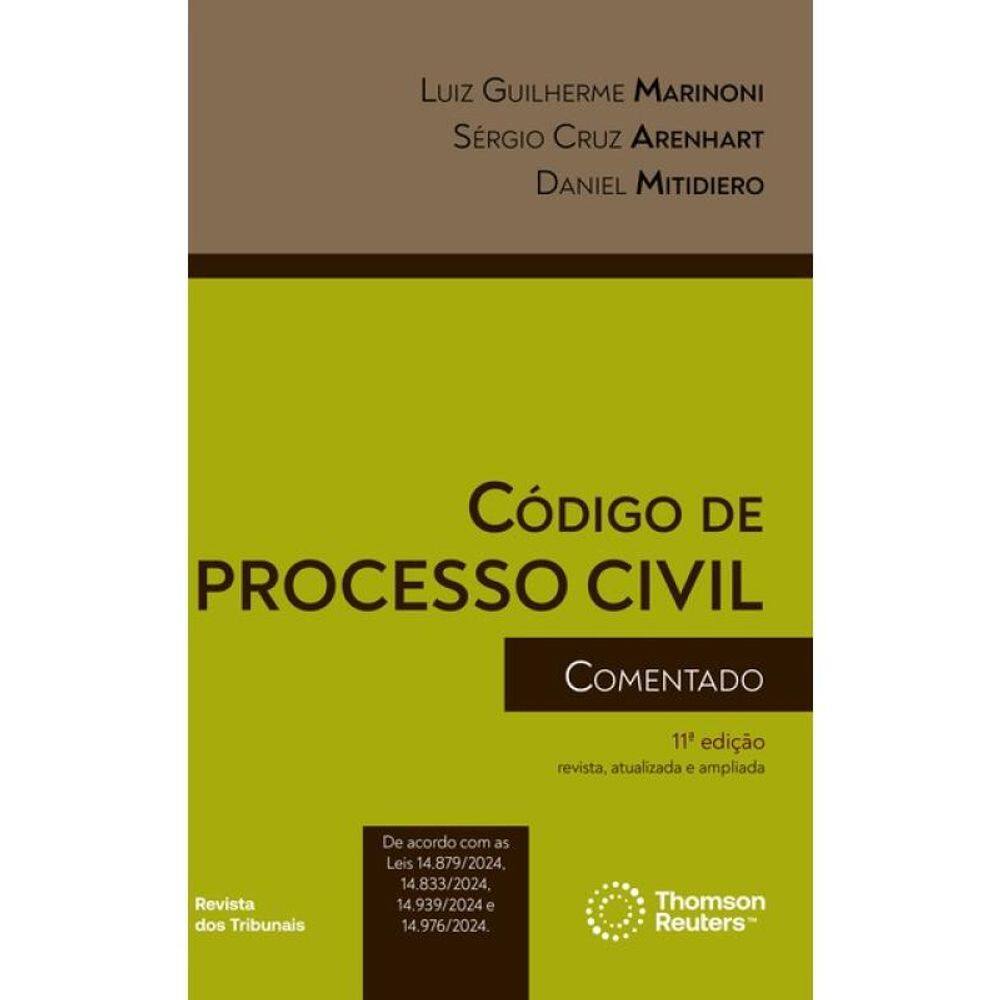 Código De Processo Civil Comentado - 2025