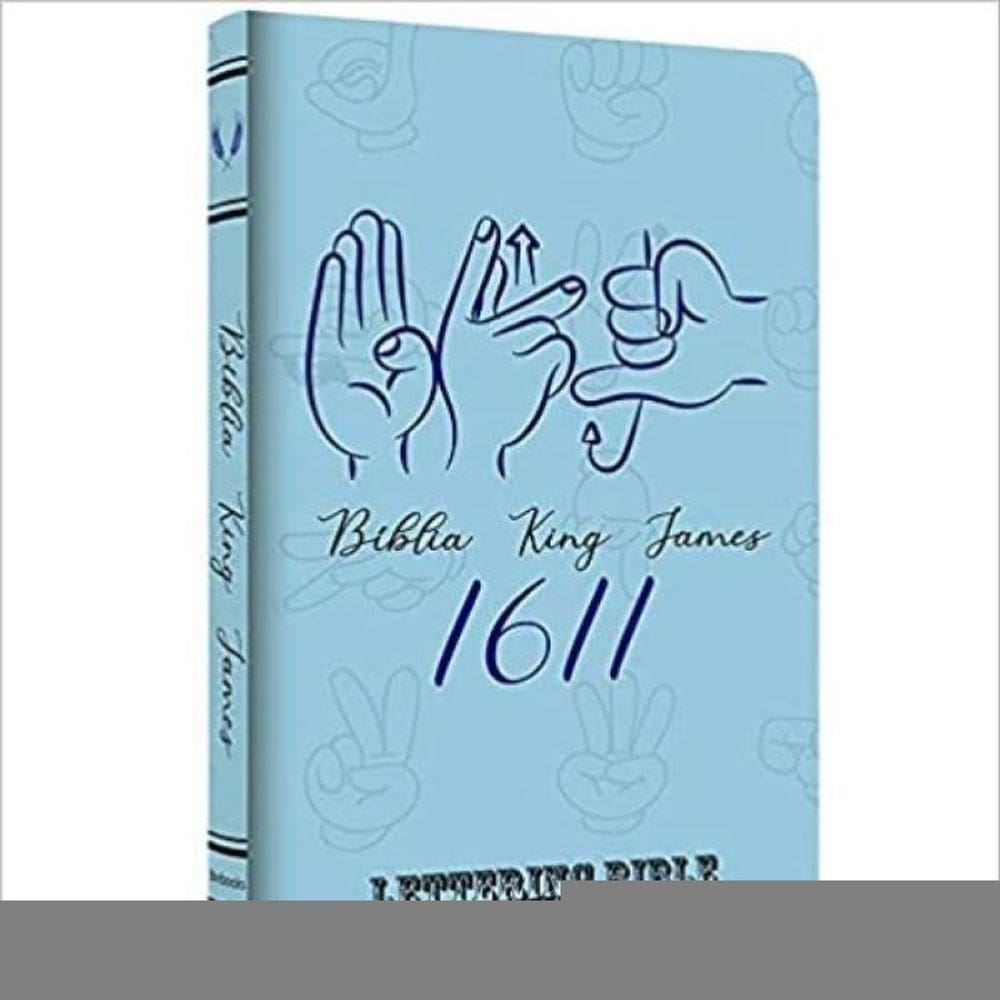 Bíblia Ultra Fina Lettering Bible - Sinais