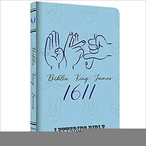 Bíblia Ultra Fina Lettering Bible - Sinais