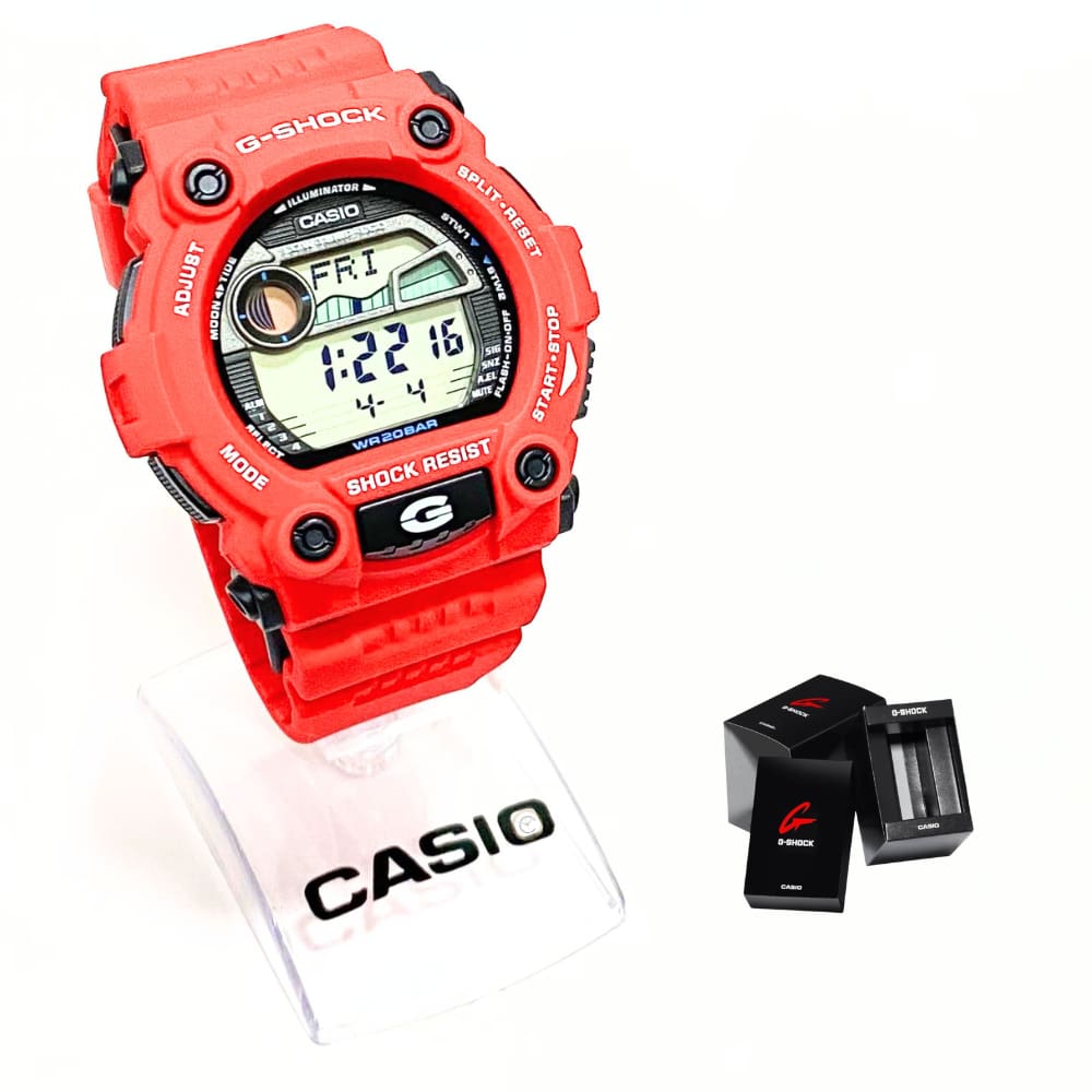 Relógio Casio Masculino Digital G Shock Vermelho G-7900A-4DR