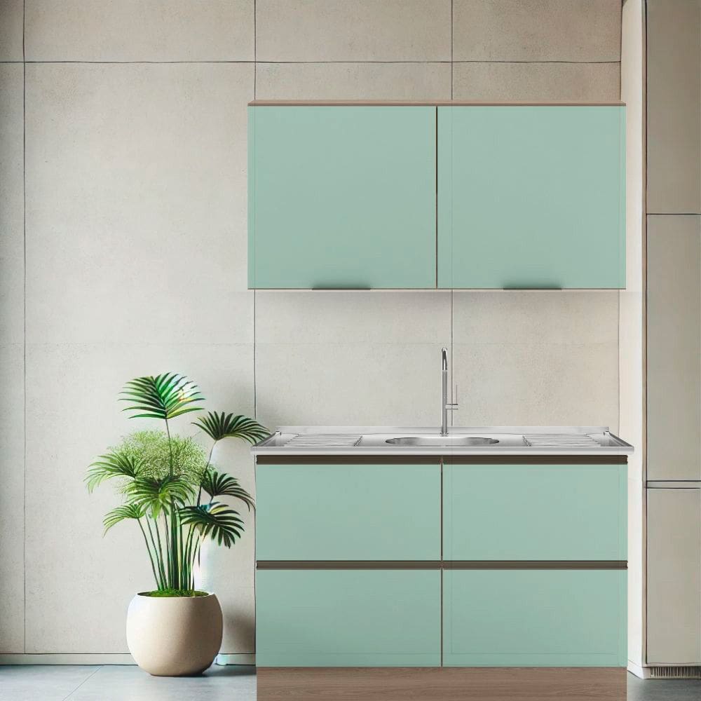 Composição Cozinha Modulada Etna 2 Peças Poliman