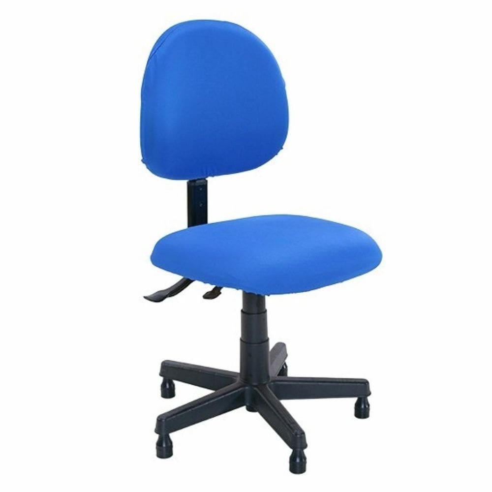 Capa Pra Cadeira Escritório Giratória Malha Gel - Azul Royal