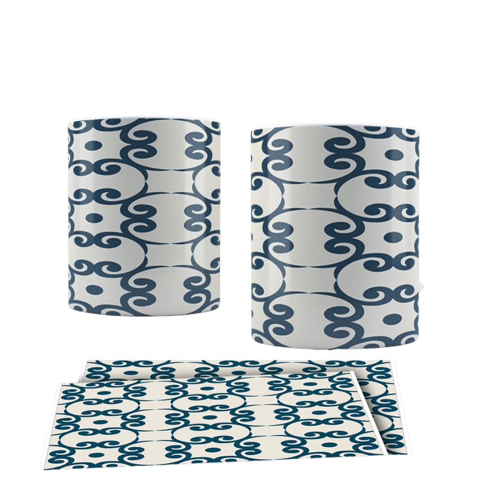Caneca Estilo Étnico Tribal – Ideal para Café, Chá ou Decoração
