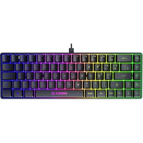Teclado Gamer Fortrek Fearless 65 Compact Preto