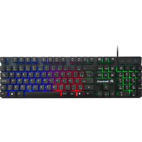 Teclado Gamer Multimidia Blackfire NEW Preto Fortrek