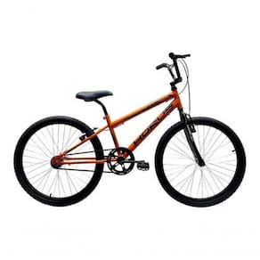 Bicicleta Aro 24 Masculina Sem Marcha - Horus Laranja