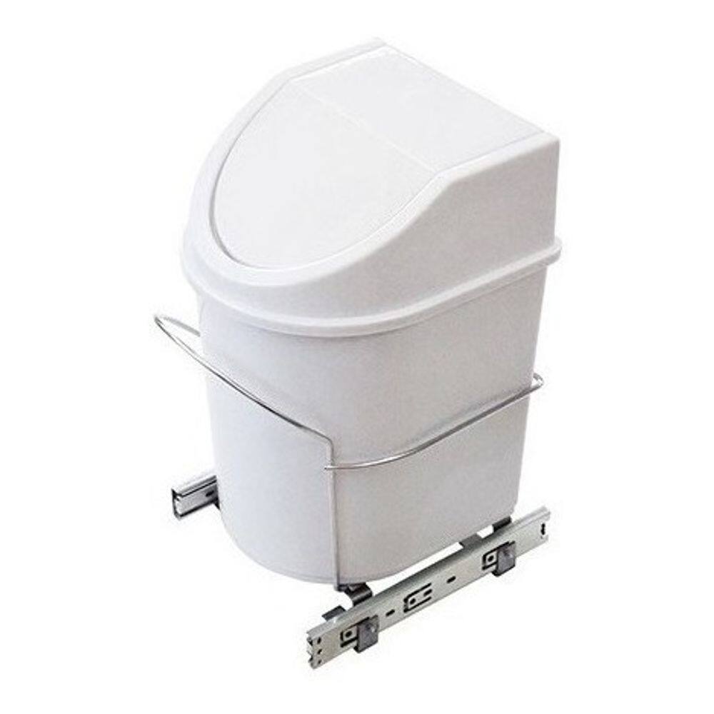Lixeira Unitária De Base 12l Deslizante Inox Jomer 3317