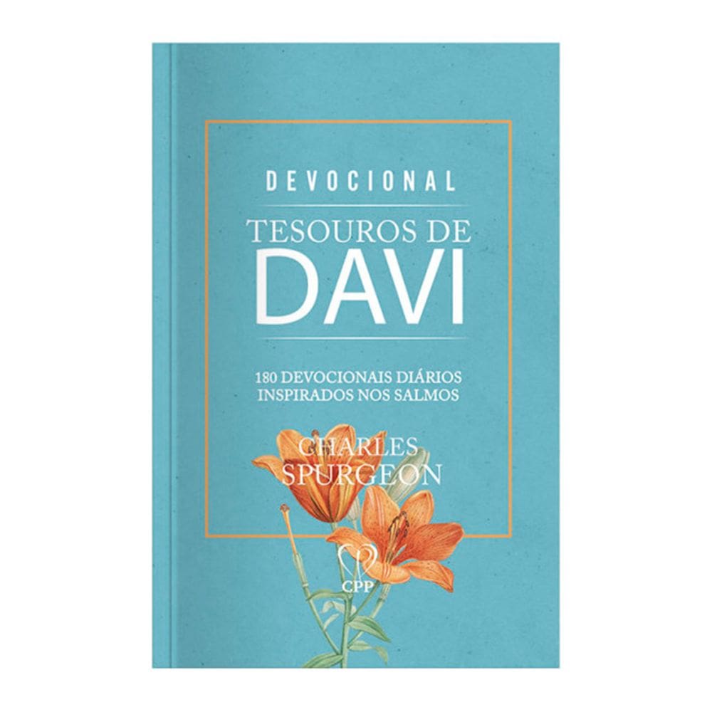 Livro Devocional Tesouros de Davi Tudo Posso 180 Devocionais Tamanho Pequeno Charles Spurgeon