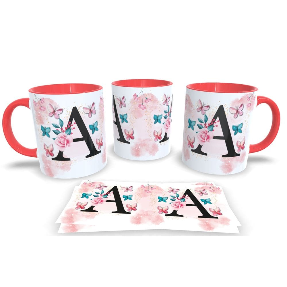 Caneca com Estampa do Alfabeto – Presente Perfeito para Apaixonados por Letras