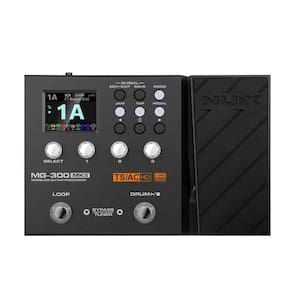 Pedaleira Nux Multi Efeitos Mg300 Mkii Para Guitarra Com Ir