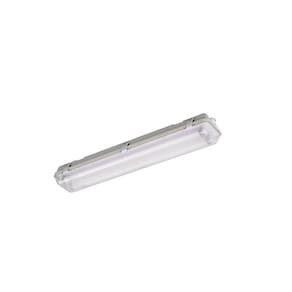 G20 Luminária Blindada P/ Lâmpada Led 2x9w Ip65 Abs Lbl11209