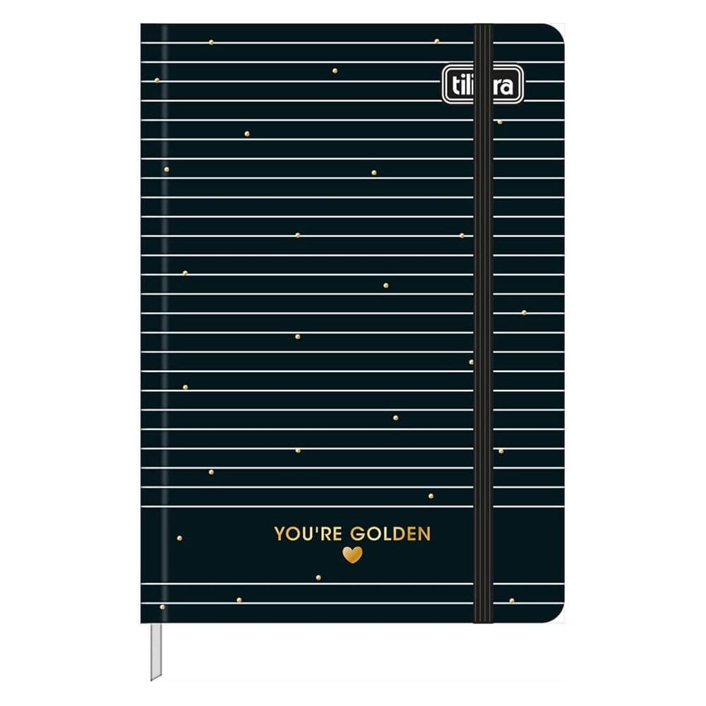 Caderneta (PEQUENA) Pontilhado Bullet Journal Fitto 80 Fls 90 g/m² 10,3cmx14,6cm Capa Dura - Tilibra