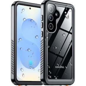 Capa de telefone Temdan à prova d`água com lente para Samsung Galaxy S25