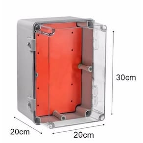Rohdina Quadro Cinza/Transp 300x200x200mm Ip68