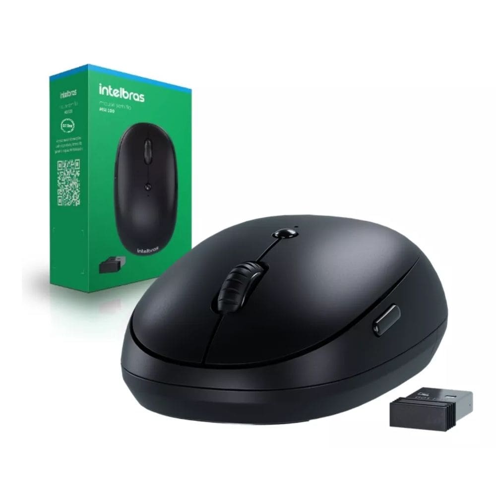 Mouse Sem Fio Ms100 Intelbras