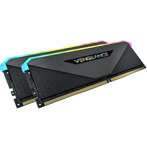 Memória Ram Rgb 64gb 2x32gb Ddr4 3200 Mhz Dimm Corsair Cmg64