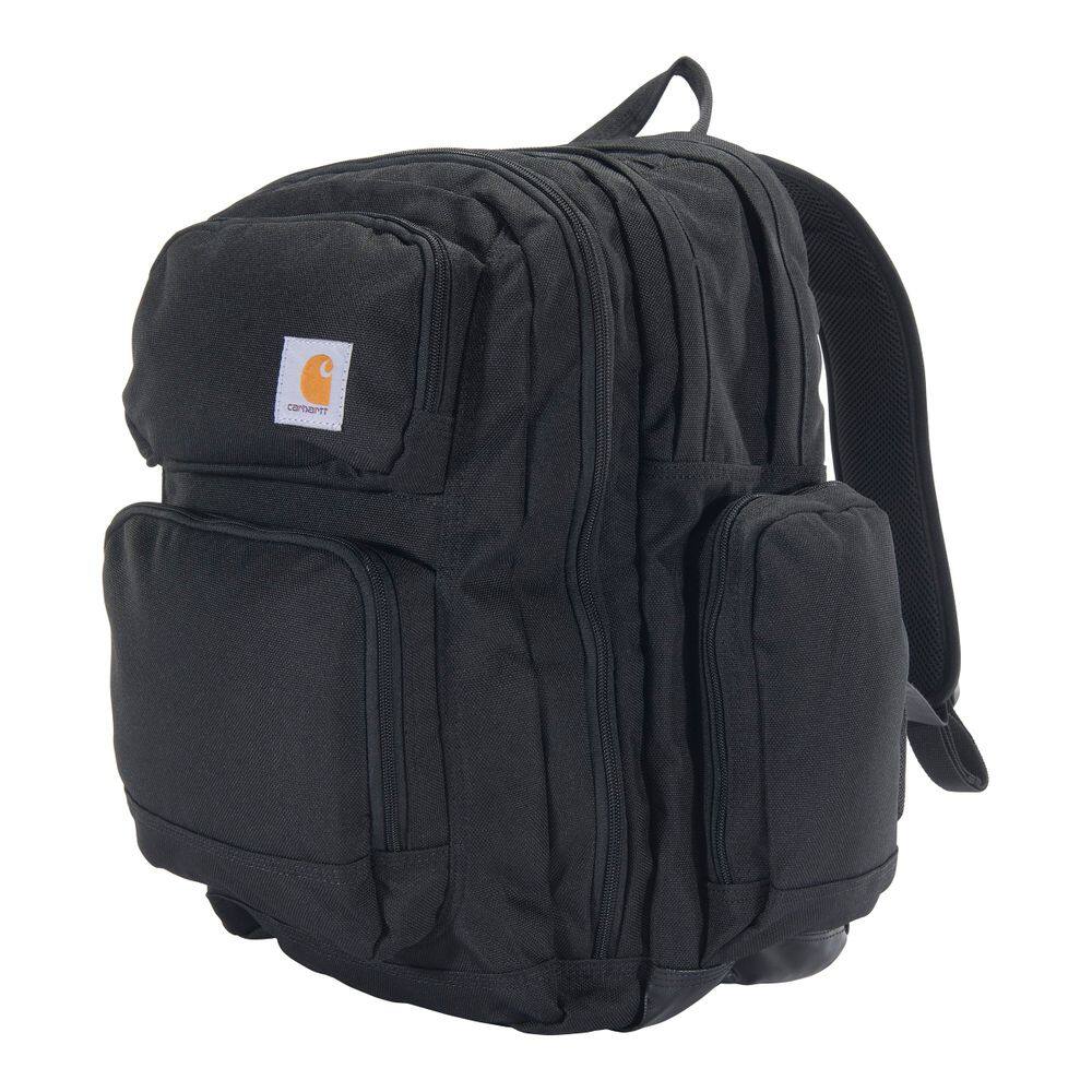Mochila Carhartt 35L com capa para laptop preta