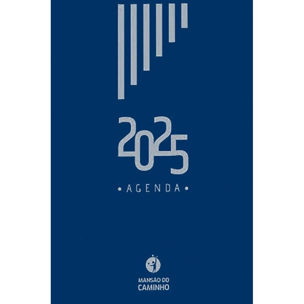 Agenda Azul Institucional Da Mansão Do Caminho 2025 - Capa Dura