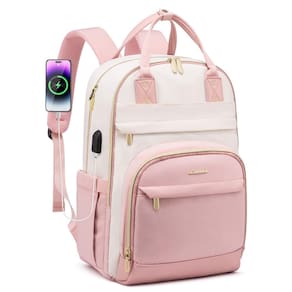 Mochila LOVEVOOK para mulheres para laptop de 18 polegadas à prova d`água