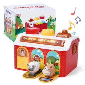 Brinquedo musical pop up para bebês STAPAW com piano de 6 a 12 meses