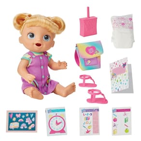 Baby Doll Baby Alive Time for School 30 cm com acessórios