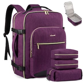 Mochila de viagem para laptop LOVEVOOK 40L impermeável de 17 polegadas