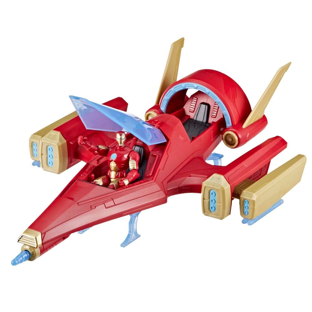 Brinquedo Marvel Avengers Epic Hero Series Iron Man Battle Jet