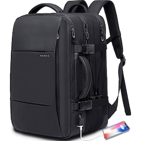 Mochila BANGE 45L expansível para laptop de viagem resistente à água