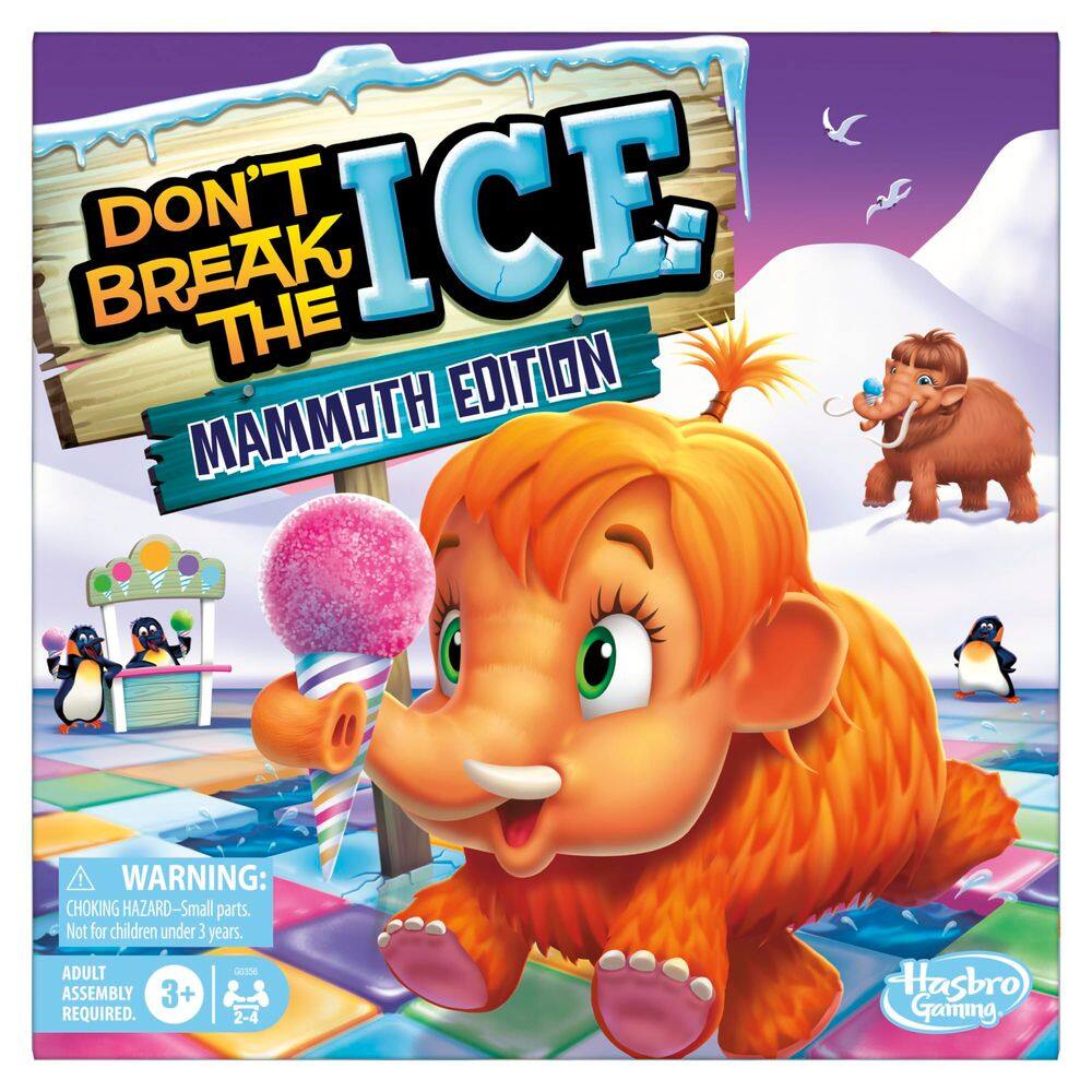 Jogo de tabuleiro Hasbro Gaming Don`t Break The Ice Mammoth Edition