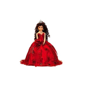 Boneca guarda-chuva Quinceanera Kinnex Collections KK18725-7 45cm