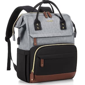Mochila para laptop LOVEVOOK para mulheres de 17 polegadas à prova d`água