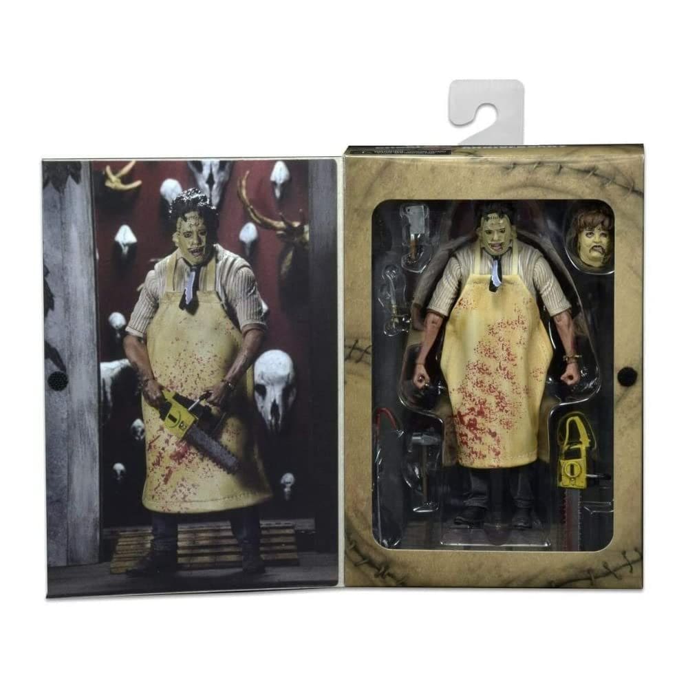 Boneco de ação NECA Texas Chainsaw Massacre Leatherface 7”