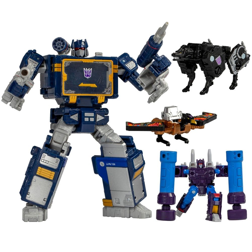 Boneco de ação Transformers Legacy United Voyager Soundwave