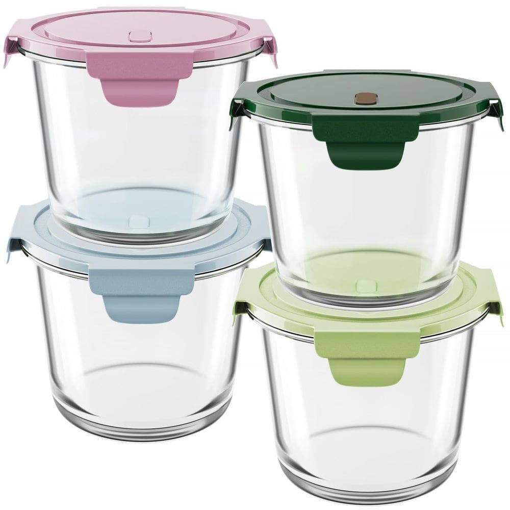 Recipientes de vidro para preparação de refeições Freshmage 3 xícaras (700 mL) 8 unidades