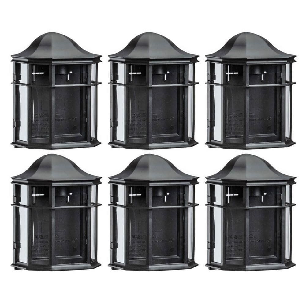 Conjunto 6 Arandelas Coloniais Externas Luminária De Ville R
