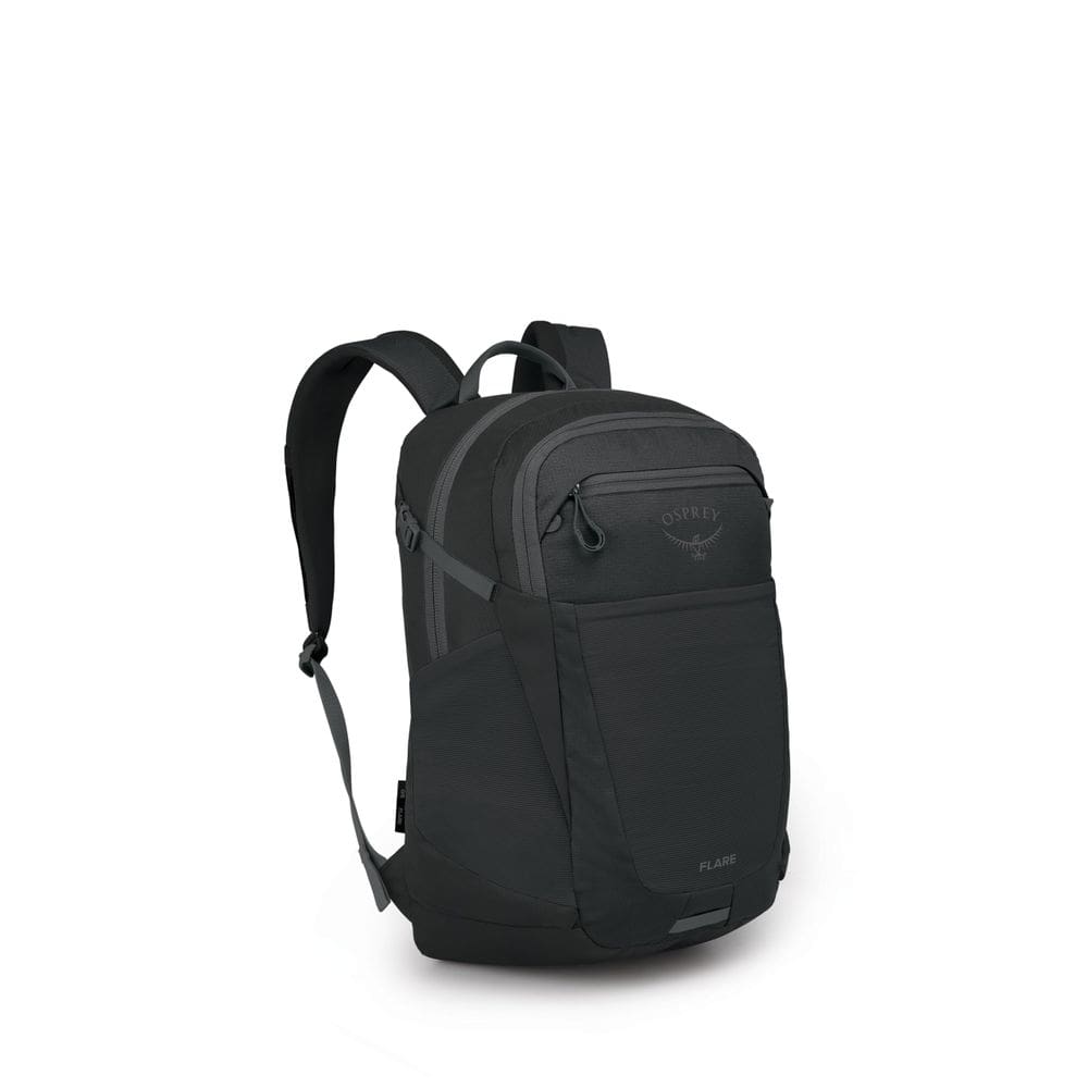 Mochila Osprey Flare Commuter para laptop 16" preta/cinza carvão