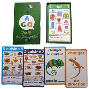 Jogo de cartas AGO En Francais 2 Deluxe Edition All Ages
