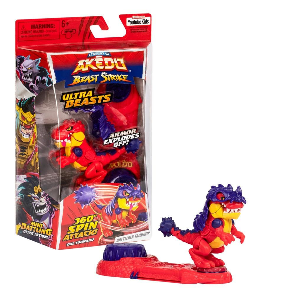 Boneco de ação Akedo Legends of Akedo Beast Strike Ultra