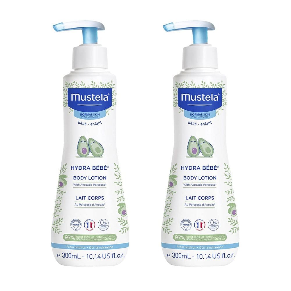 Loção Corporal Mustela Hydra Bebe Hidratante Diária 300mL - 2Pk