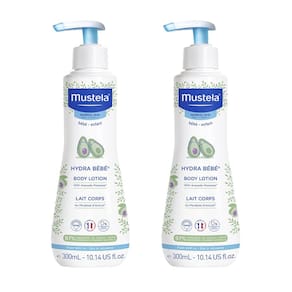 Loção Corporal Mustela Hydra Bebe Hidratante Diária 300mL - 2Pk