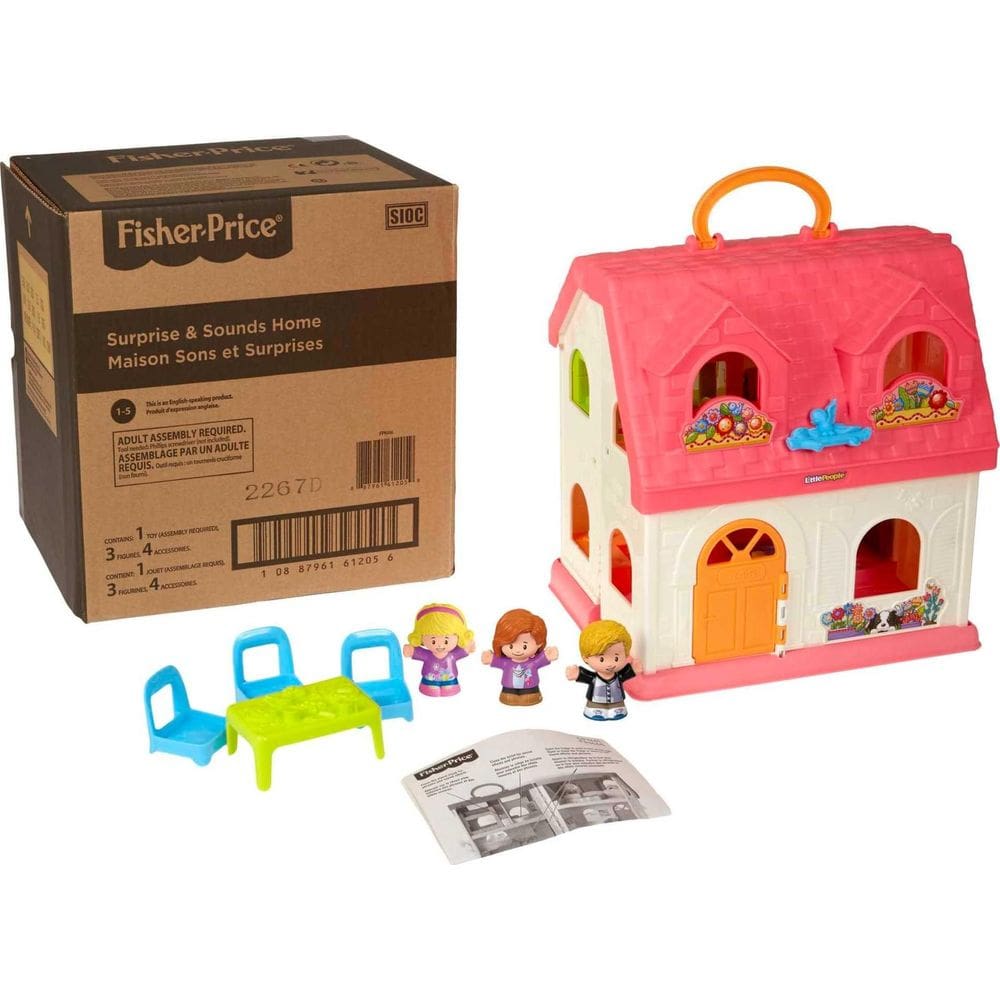 Playset Fisher-Price Little People Toddler Playhouse com mais de 1 ano