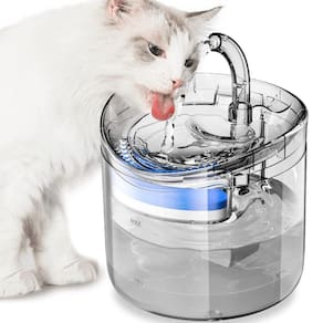 Fonte Bebedouro Agua Gato Pet Caes 2 Litros Automatico Silencioso Usb Bomba Filtro