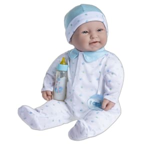 Boneca JC Toys La Baby Caucasian 50cm com roupa azul